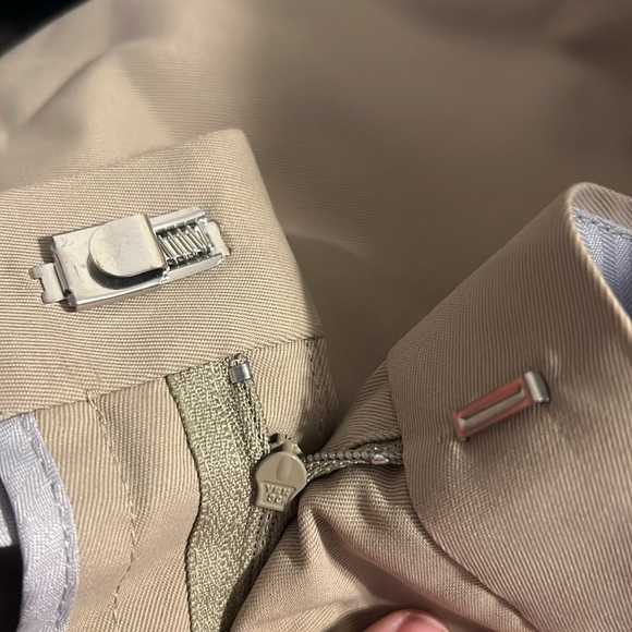 NWT PGA TOUR Men's Ultimate Golf Pants - Khaki/Beige Flat Front - Picture 11 of 11